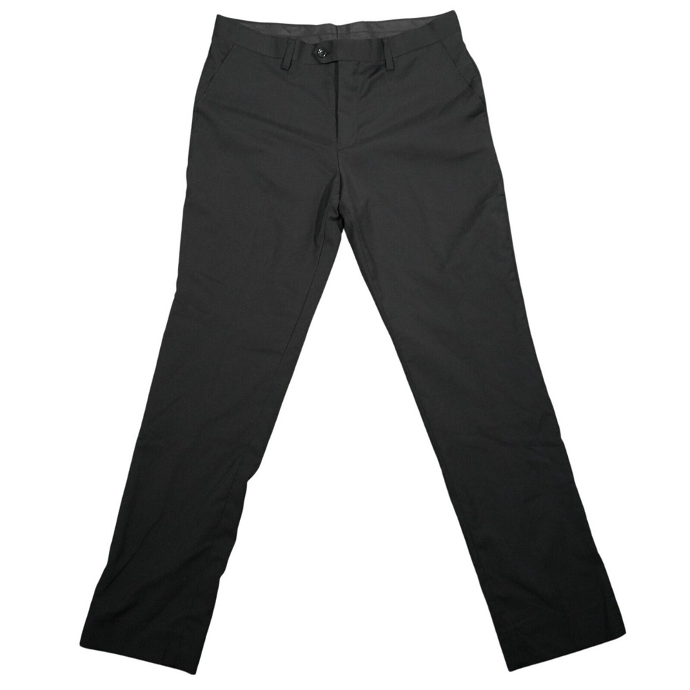 Tahari Dress Pants Women 34 Black Straight Leg‎ Stretch Office Trousers Bundle